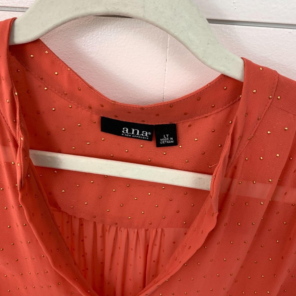 a.n.a. A New Approach Long Sleeve Blouse - Picture 3 of 3